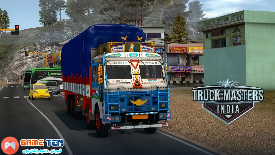 دانلود مود بازی رانندگی کامیون هندی Truck Masters India برای اندروید